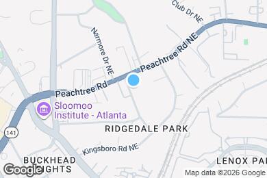 Map image of the property - 3685 Cantrell Rd NE