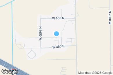 Map image of the property - 2475 W 500 N