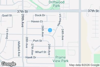Map image of the property - 2507 Park View Dr