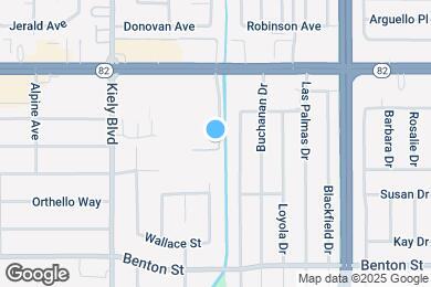 Map image of the property - 1400 Bowe Ave