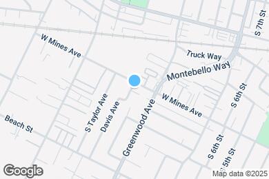 Map image of the property - 608 Davis Ave