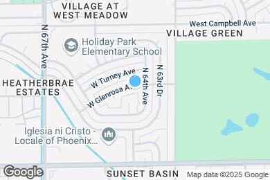 Map image of the property - 6413 W Glenrosa Ave