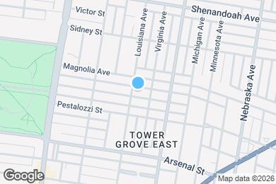 Map image of the property - 3321 Halliday Ave