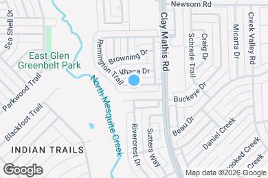 Map image of the property - 2326 Weatherby Dr