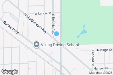 Map image of the property - 623 N Northwest Hwy