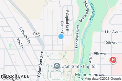 Map image of the property - 543 Cortez St