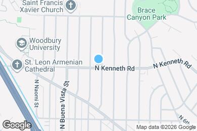 Map image of the property - 2801 N Myers St