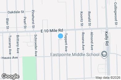 Map image of the property - 24914 Rosalind Ave