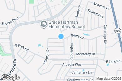 Map image of the property - 707 Geary Dr