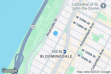 Map image of the property - 308 W 105th St