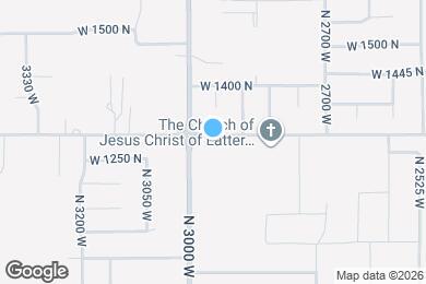 Map image of the property - 2959 W 1300 N
