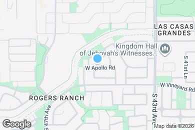 Map image of the property - 4442 W Apollo Rd