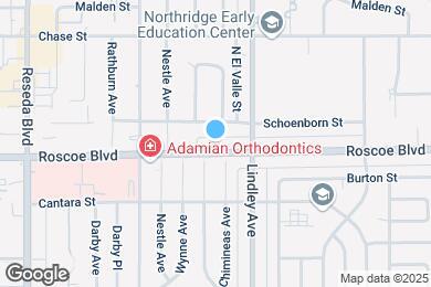 Map image of the property - 18139 Roscoe Blvd