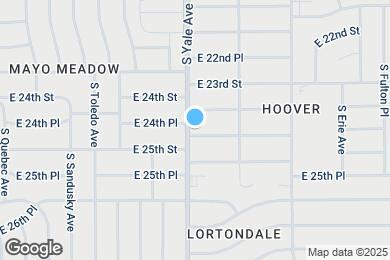 Map image of the property - 4903 E 25th St