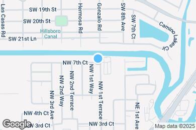 Map image of the property - 747 NW 1st Ter