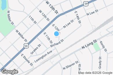 Map image of the property - 209 E 12th St