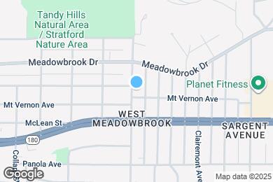 Map image of the property - 2605 N Ayers Ave