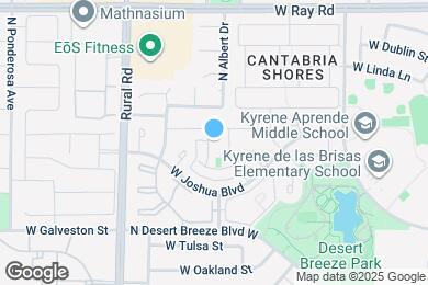 Map image of the property - 655 N Rita Ln