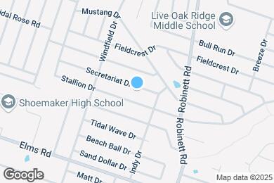 Map image of the property - 4300 Secretariat Dr