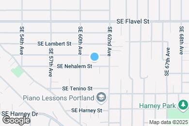 Map image of the property - 6067 SE Nehalem St