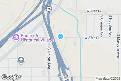 Map image of the property - 3739 S Tacoma Ave