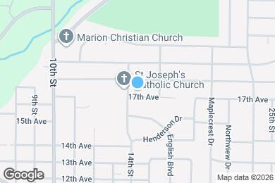 Map image of the property - 1440 17th Ave