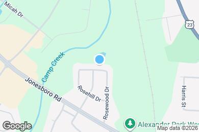 Map image of the property - 260 Rosewood Dr