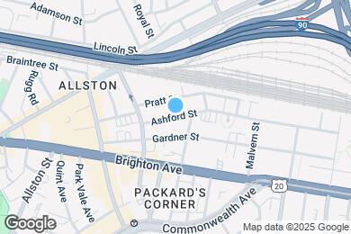 Map image of the property - 22 Ashford St