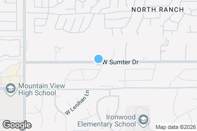 Map image of the property - 3456 W Granite Vista Dr