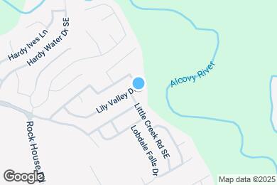 Map image of the property - 1990 Lily Valley Dr