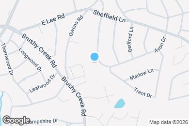 Map image of the property - 126 Avon Dr