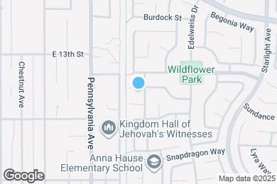 Map image of the property - 1319 Quince St