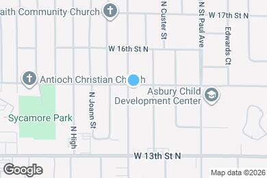 Map image of the property - 1526 N Sheridan St