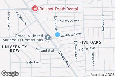 Map image of the property - 992 Manhattan Ave