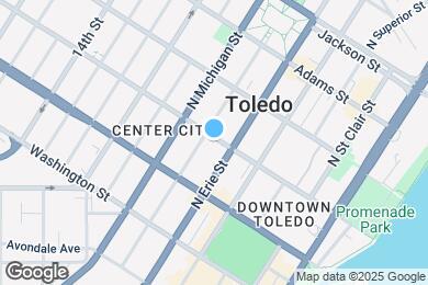 Map image of the property - 715 Jefferson Ave