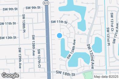Map image of the property - 1385 SW 135th Pl