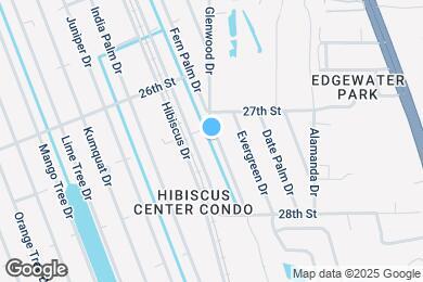 Map image of the property - 2710 Fern Palm Dr