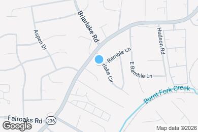 Map image of the property - 1870 Briarlake Cir