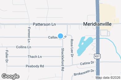 Map image of the property - 100 Shackleford Rd