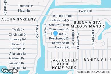 Map image of the property - 3749 Beechwood Dr