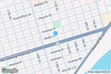 Map image of the property - 905 12th St