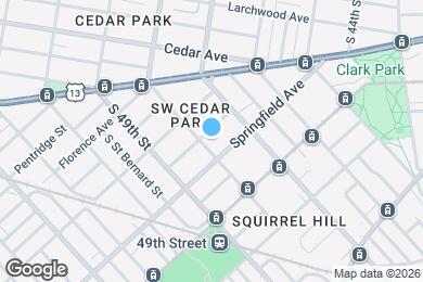 Map image of the property - 921 S 48th St