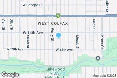 Map image of the property - 1373 Osceola St