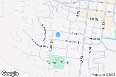 Map image of the property - 332 Bayview St