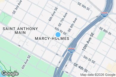 Map image of the property - 715 5th St SE