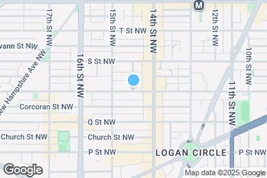 Map image of the property - 1423 R St NW