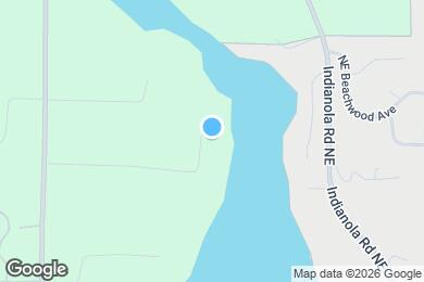 Map image of the property - 6840 NE Wood Bay Ln