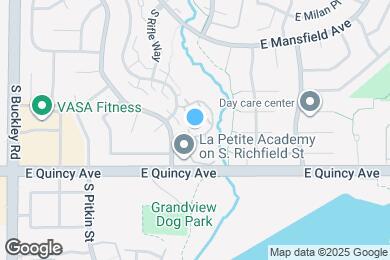 Map image of the property - 4285 S Salida Way