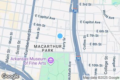 Map image of the property - 715 Sherman St