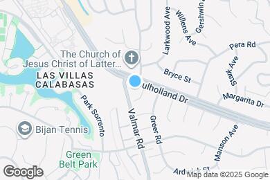 Map image of the property - 23110 Mulholland Dr